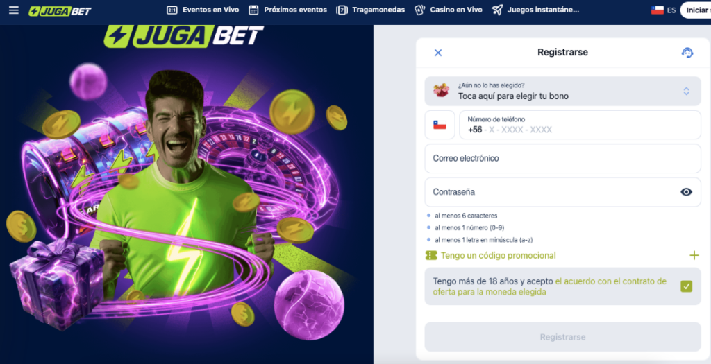 JugaBet Chile 2025 | Apuestas Deportivas y Casino Con Bono Del 275%